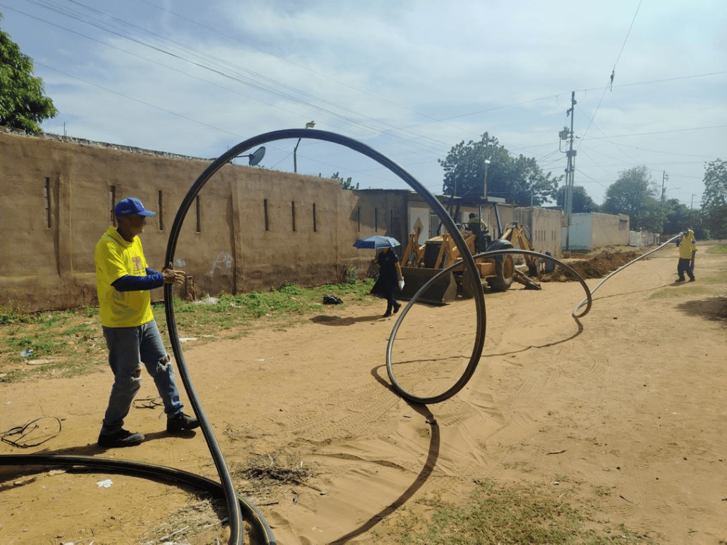 Alcaldía de Maracaibo inicia obras de gas doméstico en el barrio 19 de Abril