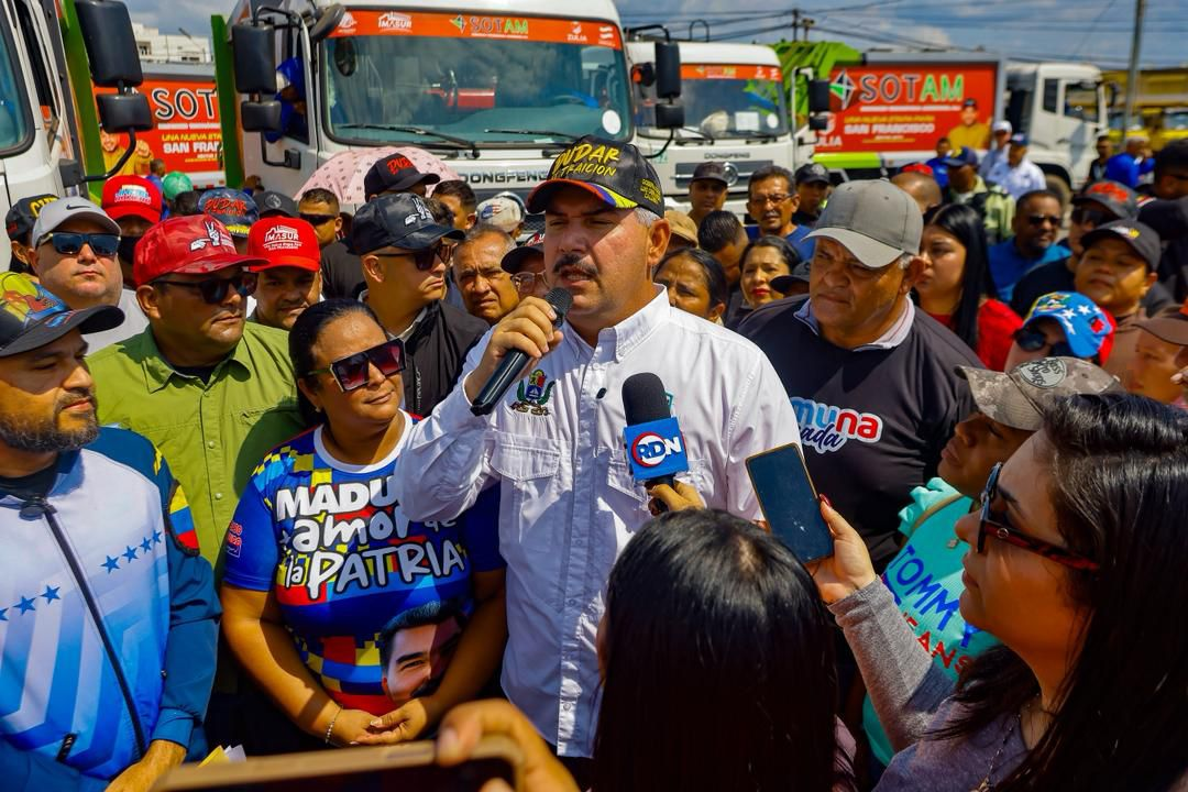 Con entrega de flota vehicular gobernador Caldera fortalece recolección de desechos sólidos en San Francisco