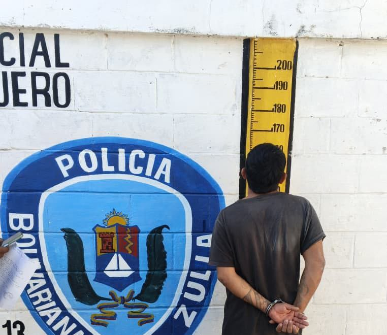 Detenido por agredir física y psicológicamente a su pareja en el Zulia