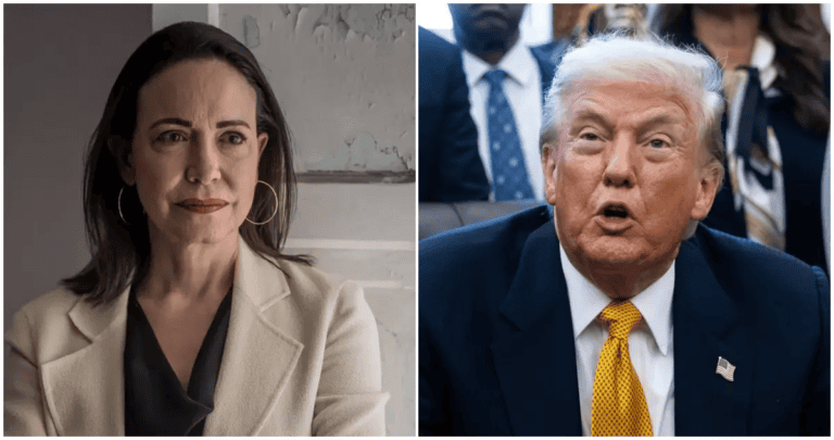 Trump mantiene opinión de que Machado no tiene apoyos para liderar Venezuela