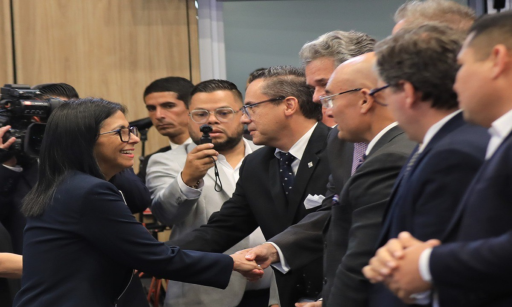 Delcy Rodríguez: Agenda de cooperación binacional entre Venezuela y EEUU debe ser de respeto mutuo