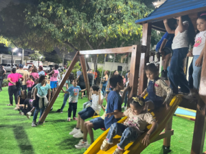 ¡Recuperada por la Alcaldía de Maracaibo! La alegría infantil prevaleció en la Plaza La Cruz