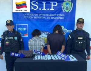 Polimaracaibo aprehendió a dos ciudadanos por presunto tráfico de sustancias ilícitas en El Milagro