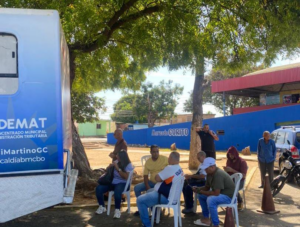 ¡En el mercado de Corito! SEDEMAT llevó servicios tributarios a la parroquia Cristo de Aranza