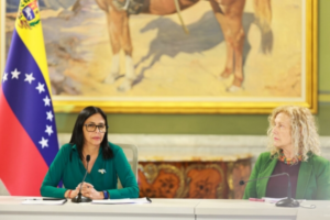 Delcy Rodríguez solicitará a Volker Türk verificar lista de excarcelados en el país