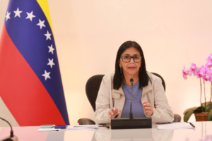 Presidenta encargada Rodríguez convoca a la unión para garantizar la paz de la República