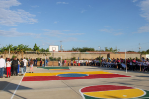 ¡Un sueño hecho realidad para más de 600 niños! Alcaldía, comuna y empresa privada inauguran cancha deportiva en Villa San Isidro