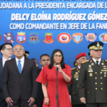 Delcy Rodríguez ordena diseñar nuevo Sistema Defensivo de la Nación en 100 días