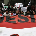 Juventud peruana pide la renuncia de Jerí