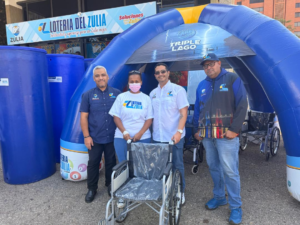 Lotería del Zulia impulsa el bienestar social con una entrega de ayudas técnicas y enseres del hogar