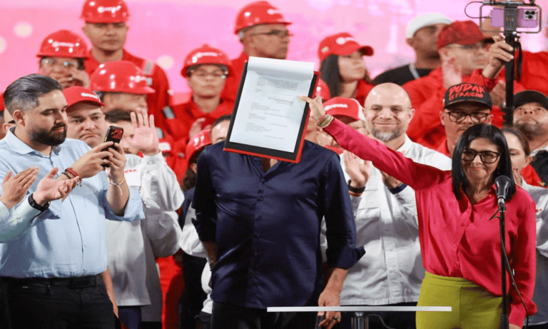 Delcy Rodríguez: Ley de Hidrocarburos es el primer paso para mostrar que una Venezuela unida es posible