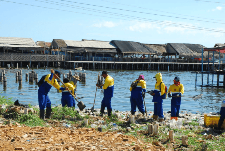¡Alcaldía presente! Se mantiene limpieza integral en Santa Rosa de Agua