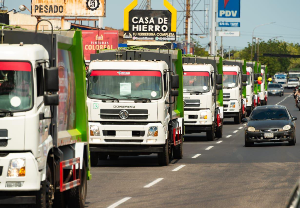 ¡La Alcaldía dispondrá de 120 camiones activos! IMAU recibirá 30 nuevas unidades compactadoras de basura en 10 días