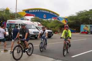 ¡Éxito total, asistencia masiva! Ana Clara de Di Martino: “Más de mil participantes activos hoy en la ciclovía”