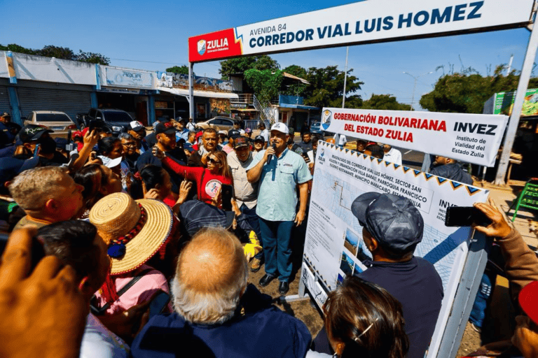 Gobernador Caldera lidera Plan Estadal de Asfaltado en inauguración del corredor Luis Hómez y Villa Baralt