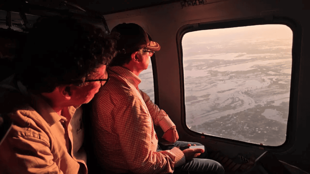 Petro denuncia plan de atentado cuando viajaba en helicóptero