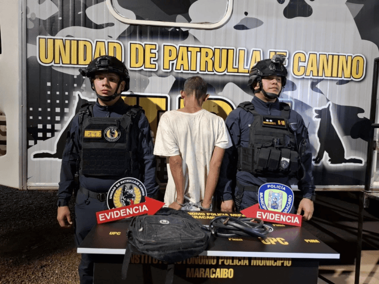Polimaracaibo captura a sospechoso señalado por el hurto de cableado eléctrico en Juana de Ávila