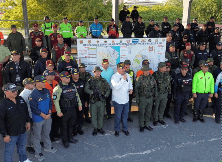 Con 9.800 funcionarios desplegados en los 21 municipios arranca operativo Carnavales Zulia 2026
