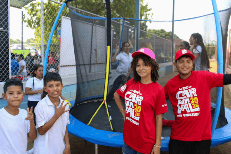 ¡Diversión a millón! Con más de 500 niños inició el Plan Vacacional Comunitario “Ríe Carnavales 2026” en Maracaibo