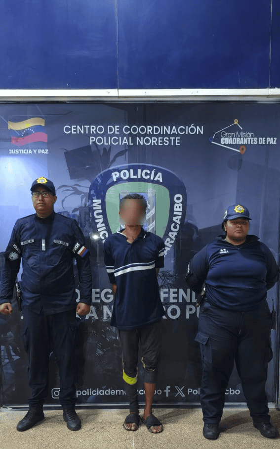 Lo detiene Polimaracaibo por alterar el orden Público