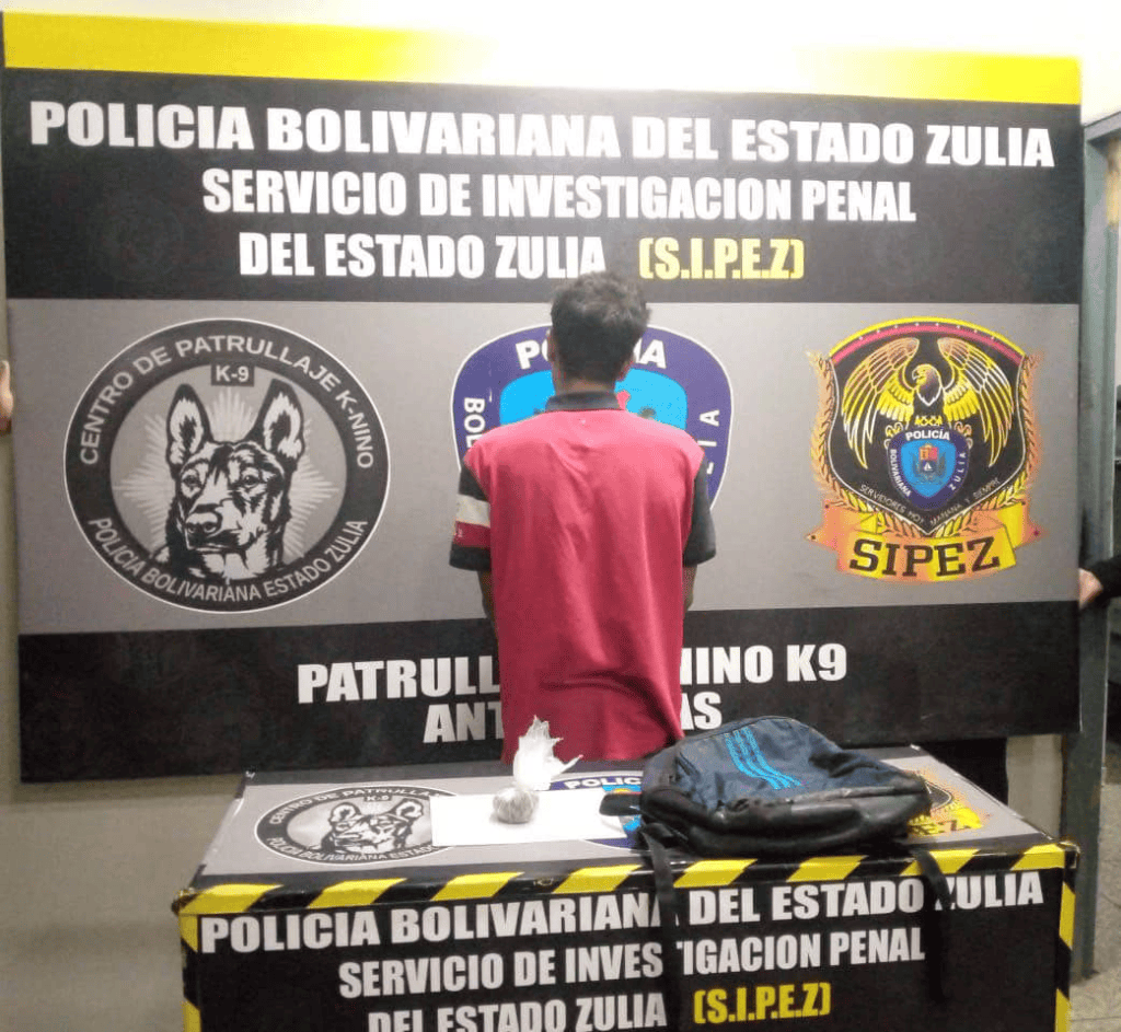 ¡Estaba solicitado! CPK-Cpbez aprehendió a un sujeto con presunta Marihuana en Maracaibo