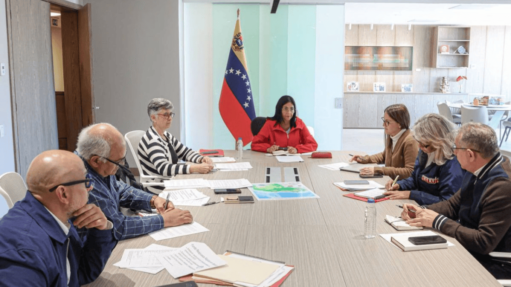 ¡Salud Pública! Delcy Rodríguez revisa planes y próximas acciones del Gobierno