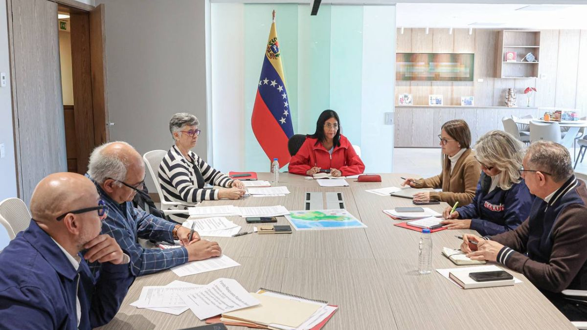 ¡Salud Pública! Delcy Rodríguez revisa planes y próximas acciones del Gobierno