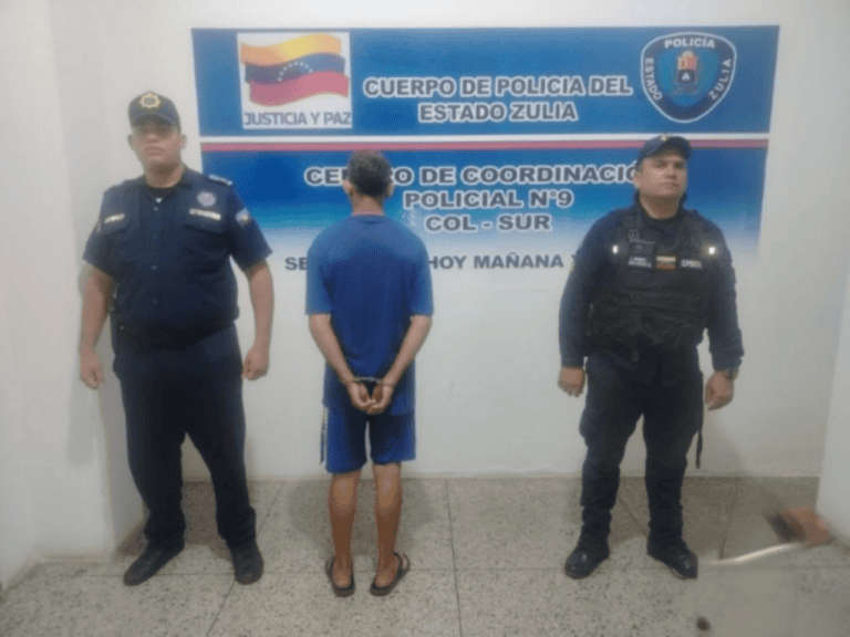 ¡Estaba solicitado por violación! Capturado por presunto abuso sexual contra su hija de siete años en Lagunillas