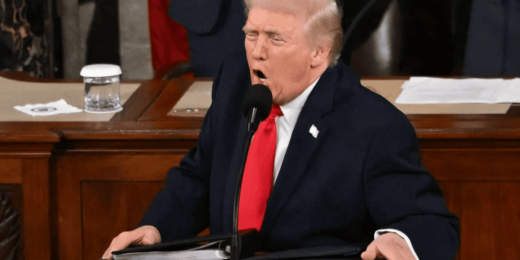 Trump defendió en su primer discurso del Estado de la Unión su política migratoria
