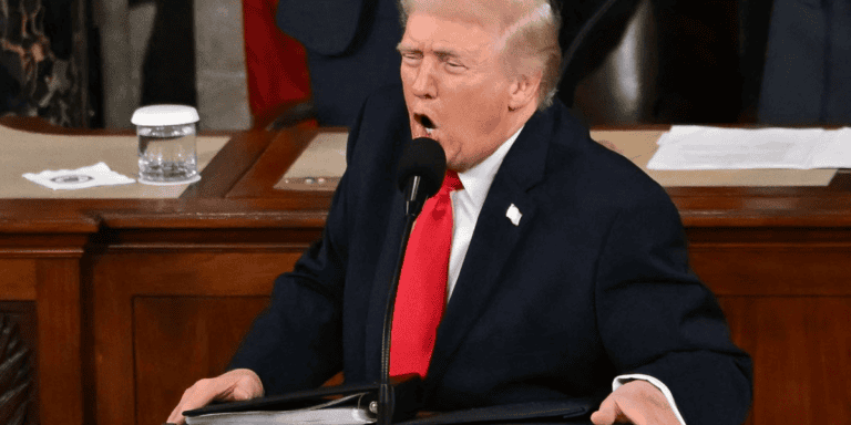 Trump defendió en su primer discurso del Estado de la Unión su política migratoria