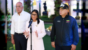 Delcy  Rodríguez: Venezuela está dando sus primeros pasos para la reconstrucción de su economía