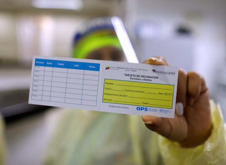 Idenna pide solicitar tarjeta vacunación contra fiebre amarilla