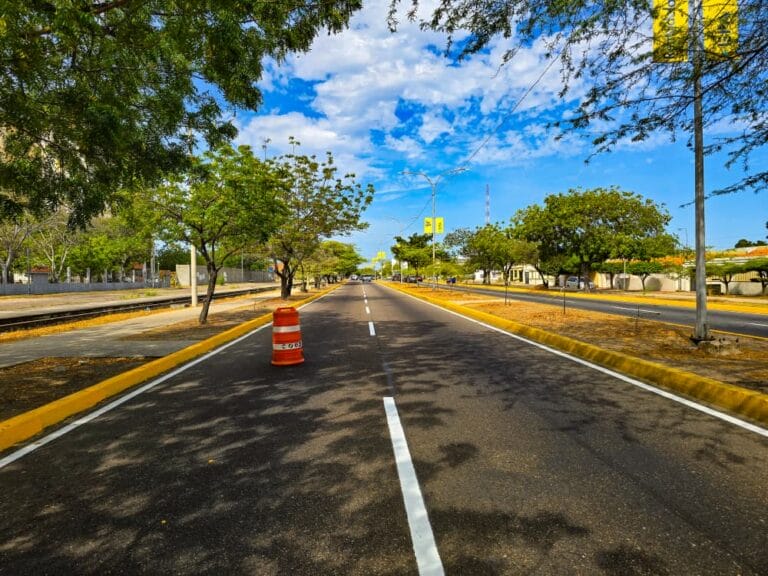 Gobernación del Zulia continúa trabajos de demarcación y pintura en diversos sectores de Maracaibo