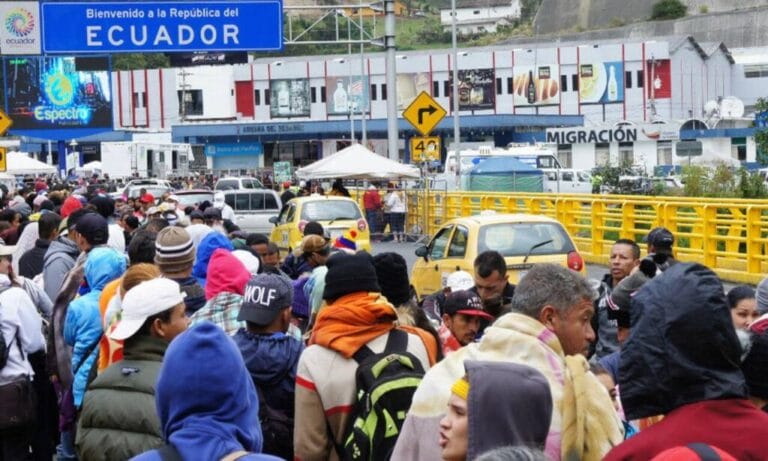 Colombia condiciona corredor humanitario para migrantes venezolanos desde Ecuador