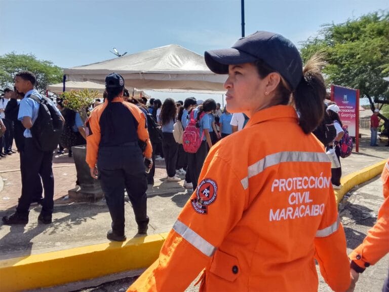 Con éxito se desarrolló en Maracaibo el simulacro internacional Caribe Wave 2026