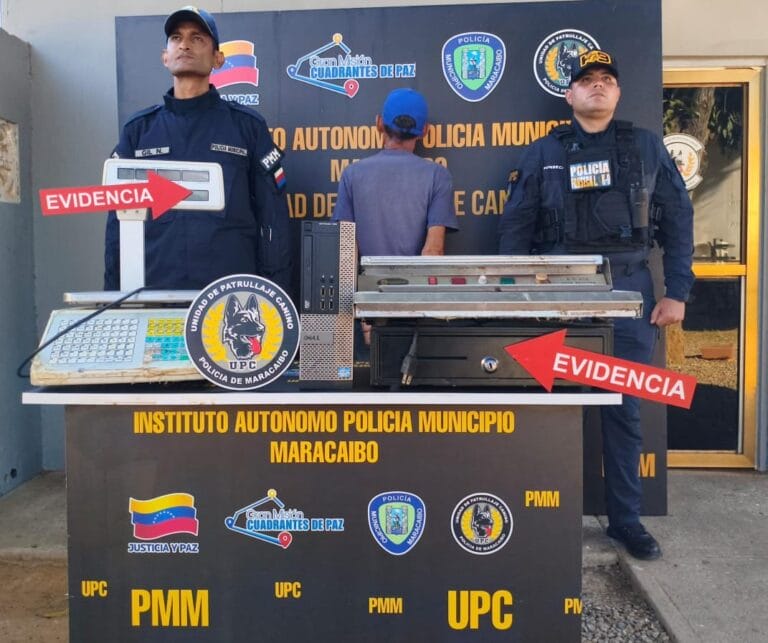 Polimaracaibo aprehende a ciudadano por hurto en local comercial
