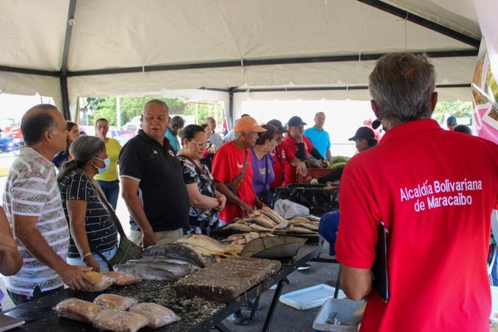 Arrancó Feria del Pescado de la Alcaldía de Maracaibo con subsidio de 30% y 40%