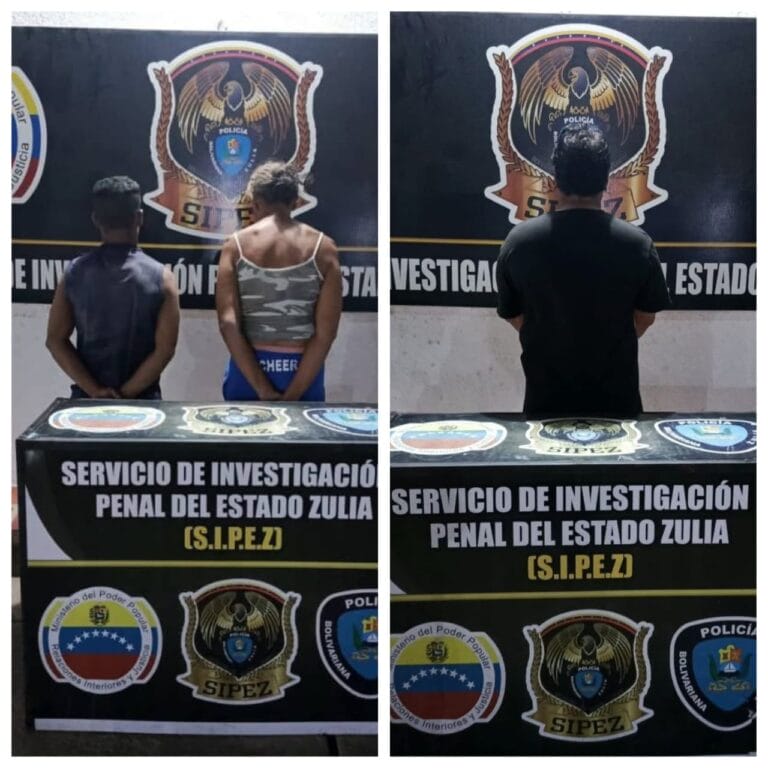 Sipez-Cpbez arrestó a tres individuos por abuso sexual a menores en Maracaibo