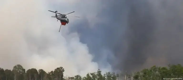 Incendio en EEUU obliga a evacuaciones masivas