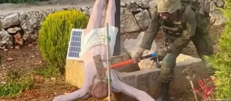 Netanyahu condena destrozo de estatua de Jesús en Líbano