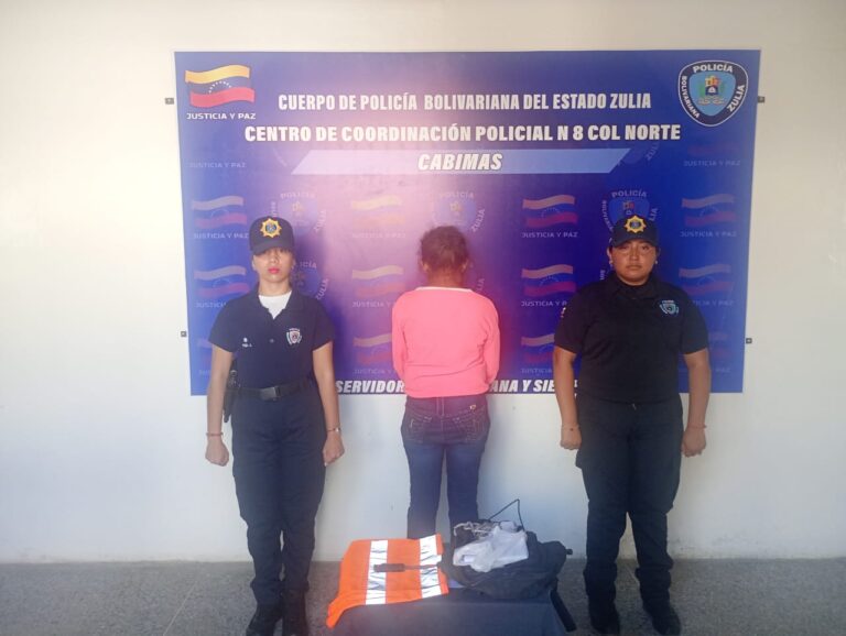 Cpbez arrestó a “La Pelua” por amenazas y extorsión en Cabimas