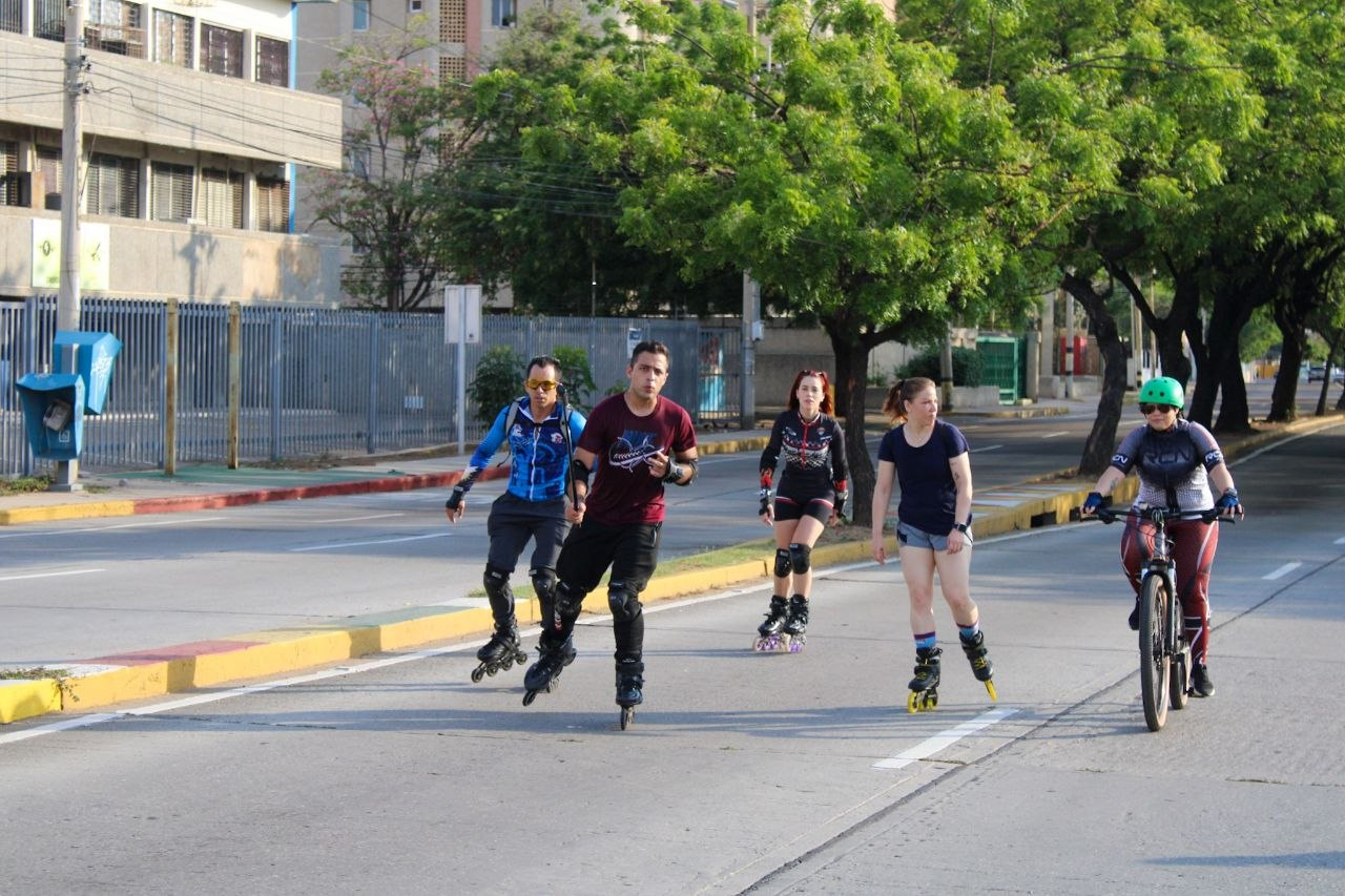 Los domingos de Ciclovía son para la familia marabina