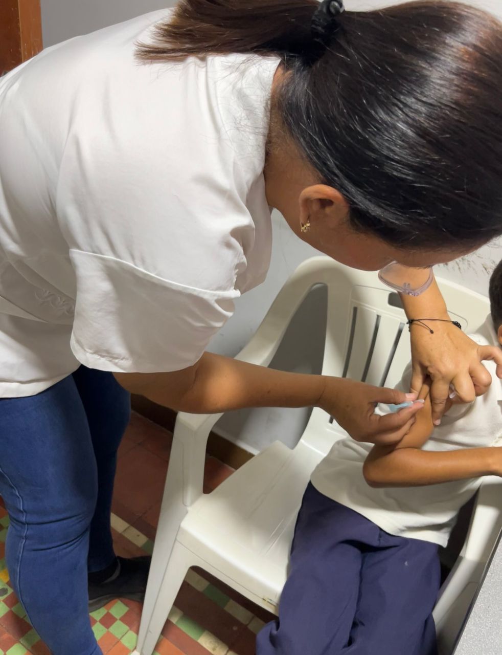 FUNDANIS realizó jornada de salud y vacunación a niños del Comedor Escuela y comunidad