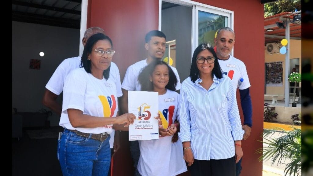 Delcy Rodríguez: La vivienda no es un bien comercial es un acto de justicia social
