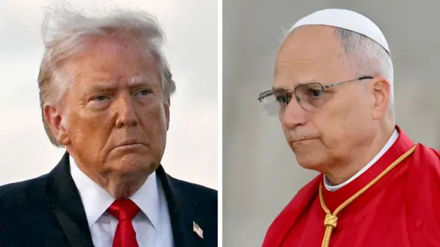 Papa León insta a Trump a apegarse a la verdad