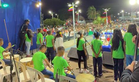 ¡En Santa Rosa de Agua! 17 agrupaciones participaron en la 2da eliminatoria del II Festival Nacional de Gaitas Infantil Juvenil