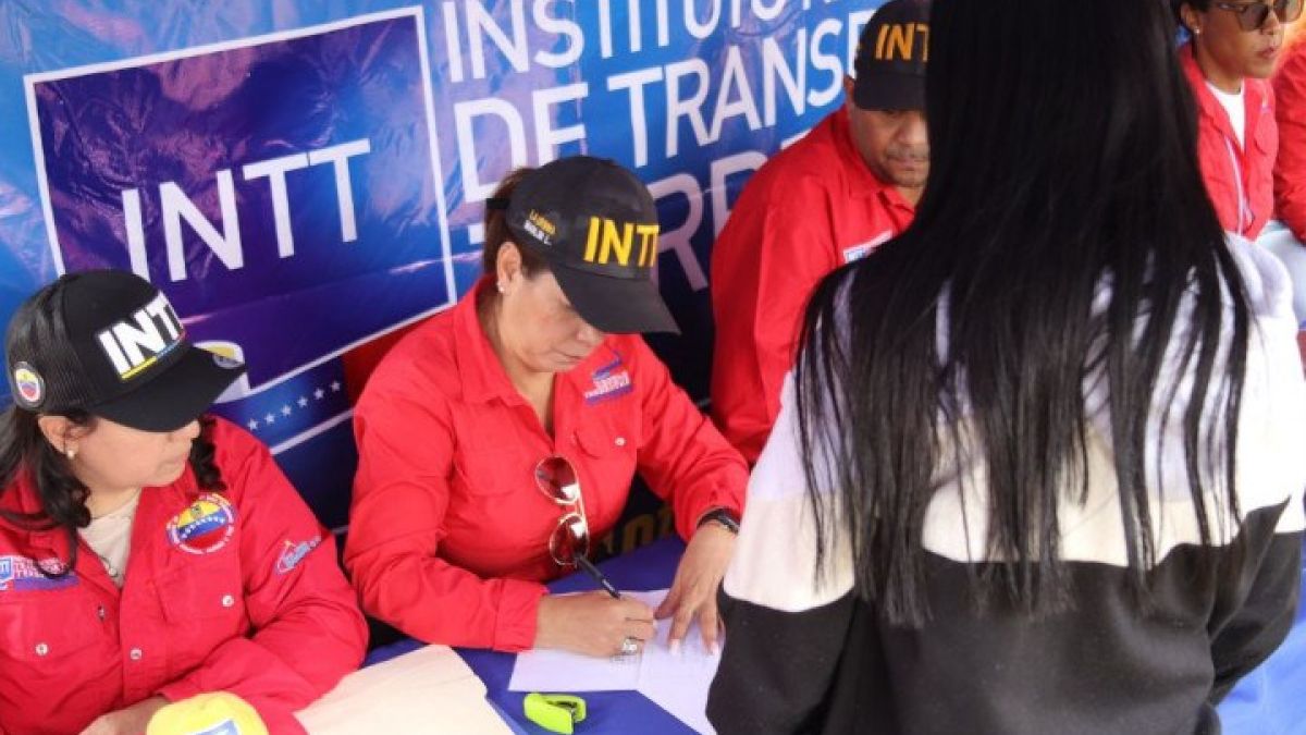 INTT despliega operativos de trámites en todo el territorio nacional