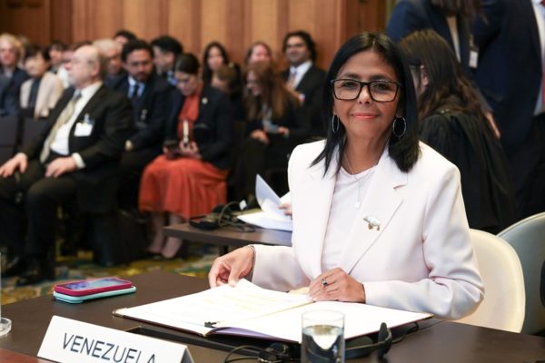 Delcy Rodríguez: Venezuela está lista para avanzar en una negociación directa sobre El Esequibo