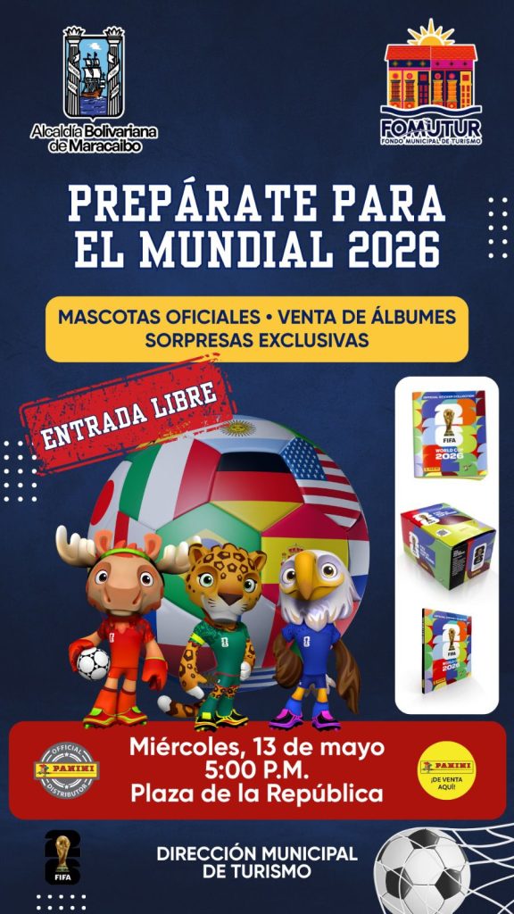 ¡Plaza de la República! Alcaldía de Maracaibo se une a la fiebre del Mundial 2026