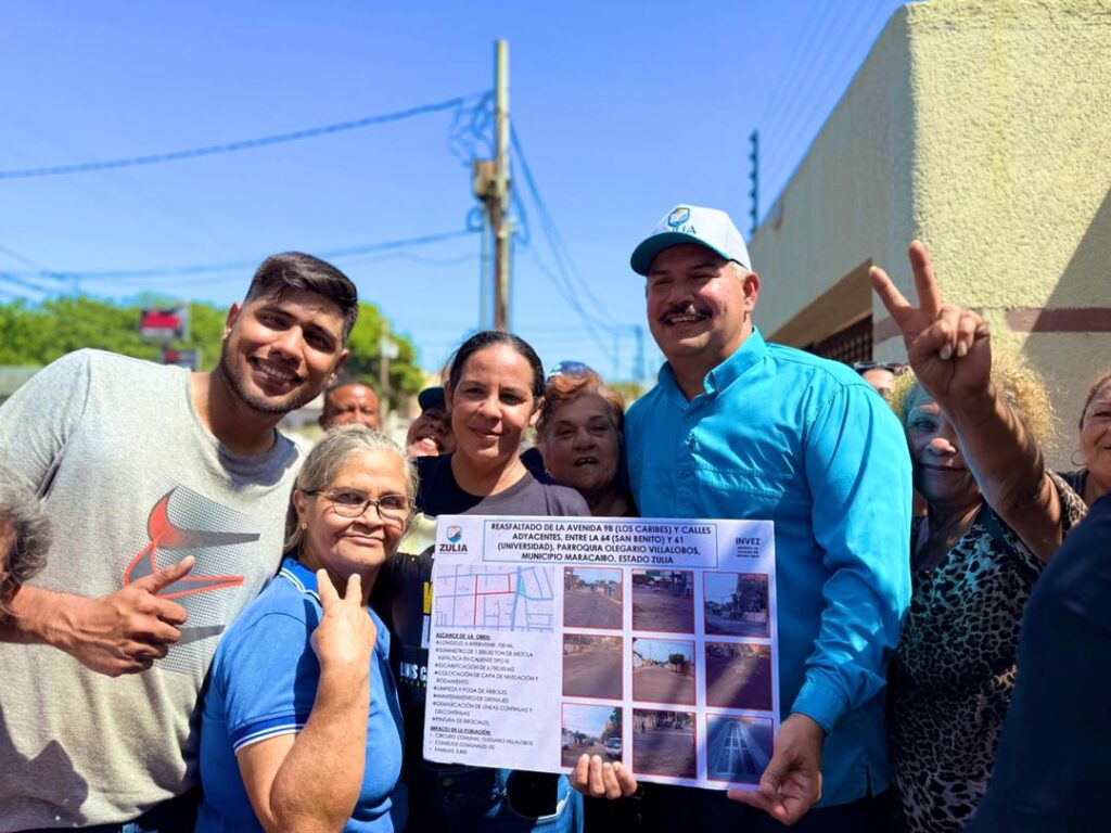 Despliegan Plan Estadal de Vialidad en la parroquia Olegario Villalobos con la colocación de 1.200 toneladas de asfalto